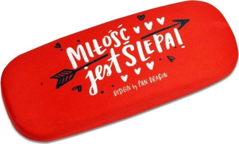 Pan Dragon Etui na okulary Miłość jest ślepa