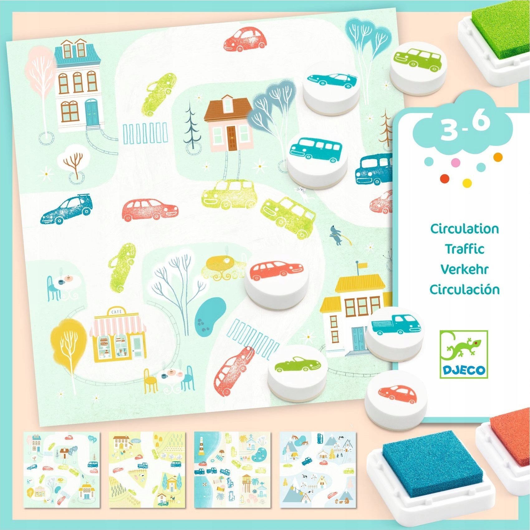 Djeco Djeco Anstpaudai - Eismas