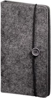 Hama CD Wallet Felt, szary (000956760000)