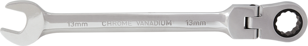 Neo Klucz płasko-oczkowy z grzechotką i przegubem 10mm (09-052)