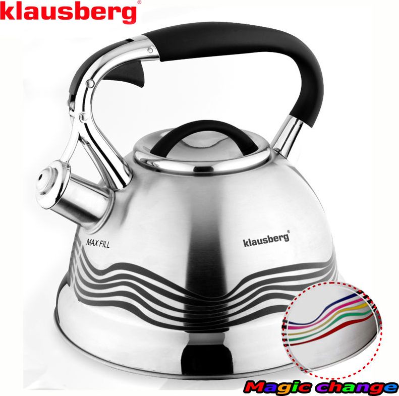 Klausberg CZAJNIK STALOWY INOX 3.0L KLAUSBERG [KB-7048]