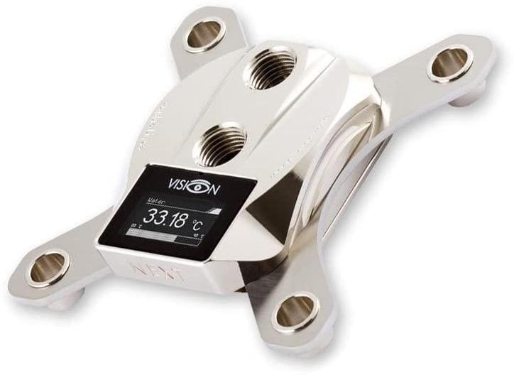 aqua computer cuplex kryos NEXT mit VISION LGA 1700 - Nickel/Nickel