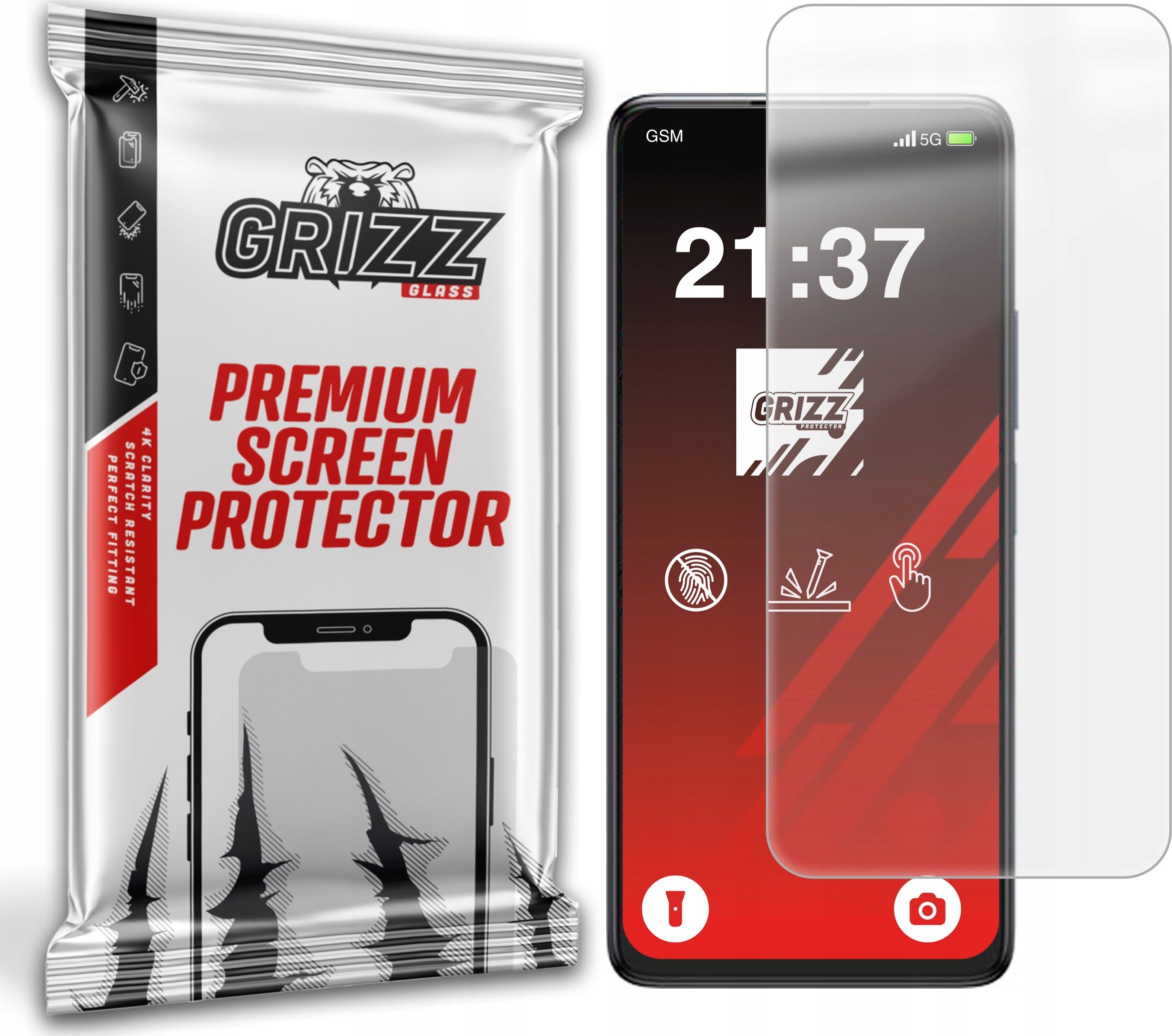 GrizzGlass Folia matowa GrizzGlass PaperScreen do TCL 50 XE NxtPaper