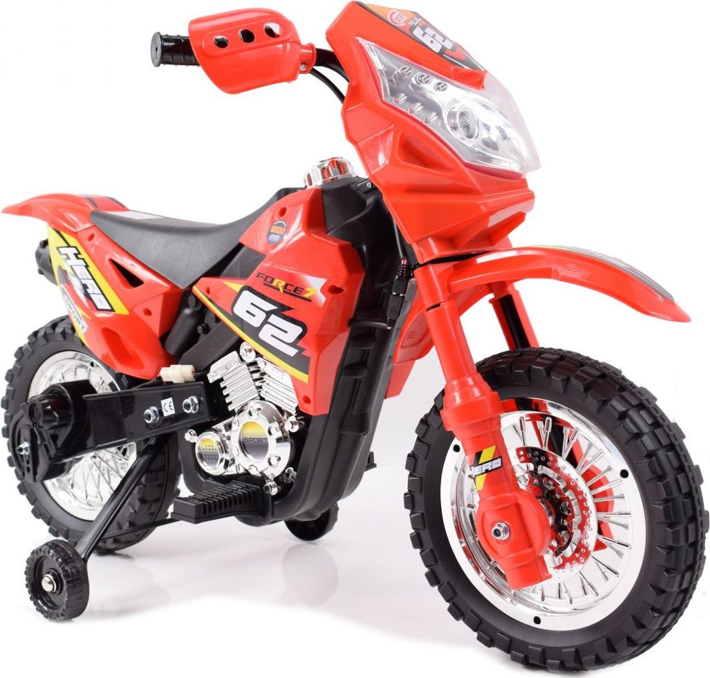 Super Toys DUŻY MOTOR CROSS 2 STRONG 2 Z DŹWIĘKAMI I Ś / ZP-3999A uniwersalny
