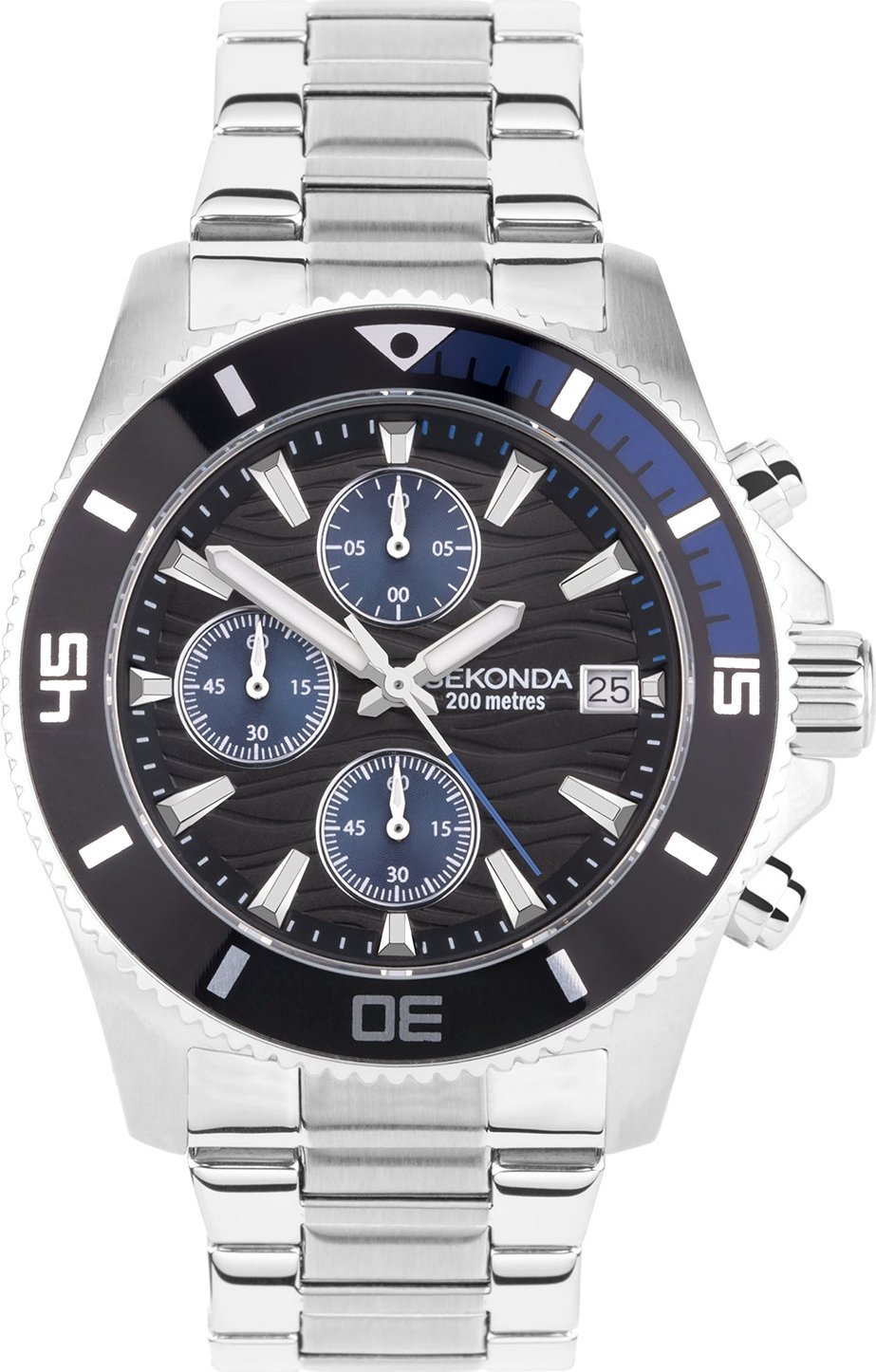 Zegarek Sekonda Zegarek męski Sekonda 30116 srebrny