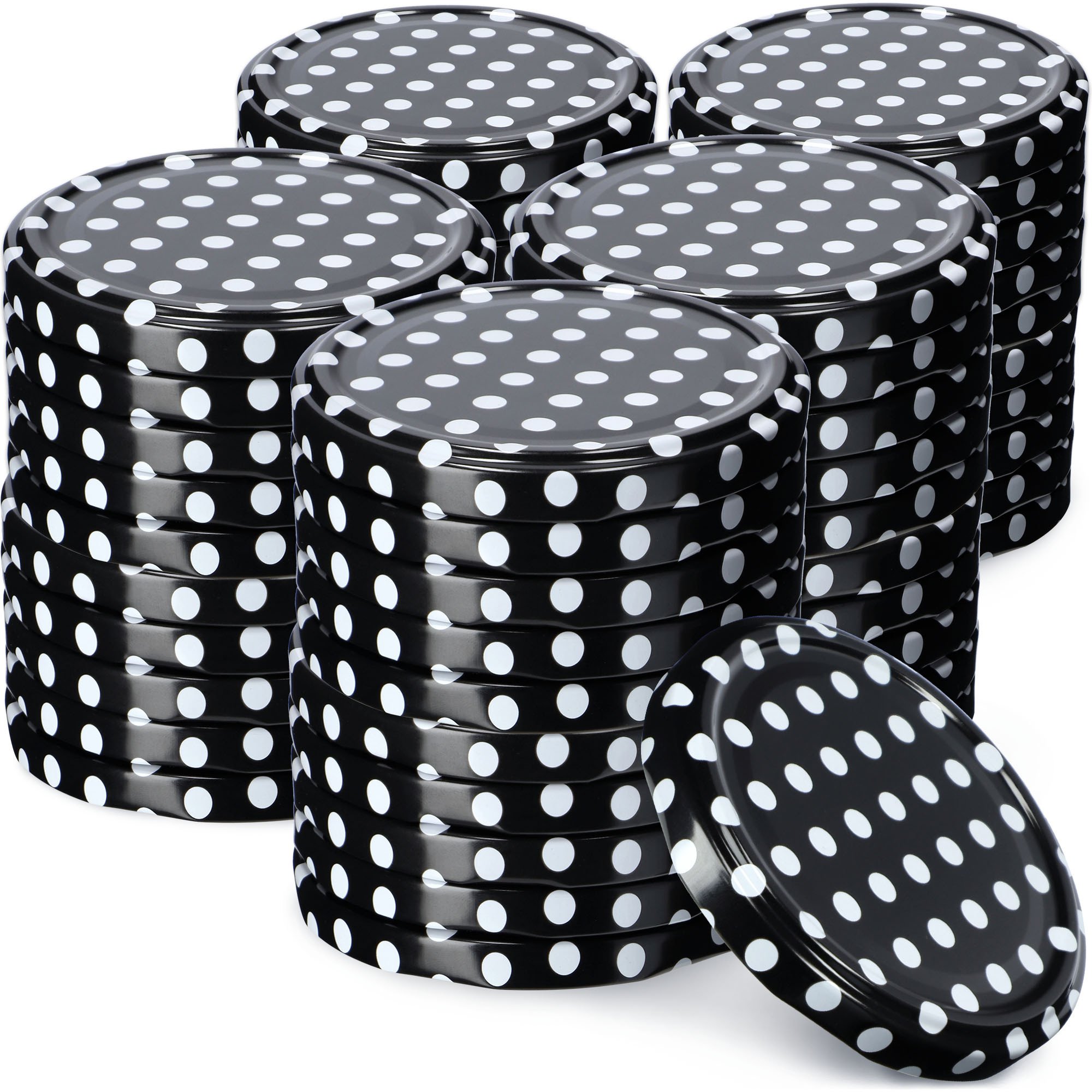 KADAX 50x Zakrętki Do Słoików Fi 66 Nakrętki Na Słoiki Wieczka Przetwory