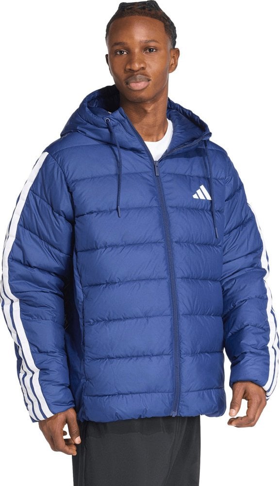 Kurtka męska adidas Essentials CLIMAWARM 3-Stripes niebieska JX7771 XL