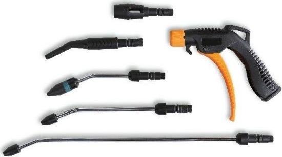 Beta Tools PISTOLET DO PRZEDMUCHIWANIA Z 5 WYMIENNYMI DYSZAMI