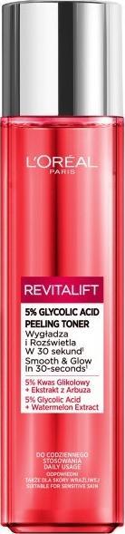 L’Oreal Paris Revitalift złuszczający tonik z kwasem glikolowym 180ml