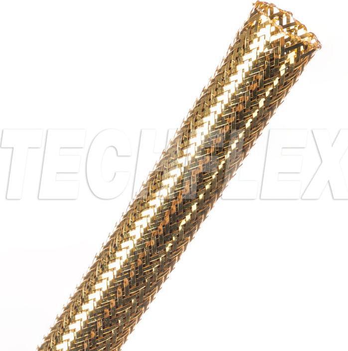 Organizer Techflex Oplot na kabel CHROME XC śr. 13 mm złoty