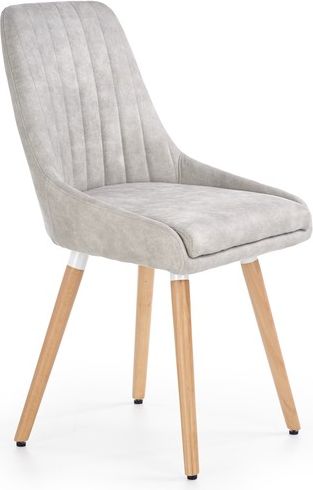 Halmar K284 krzesło jasny popielaty