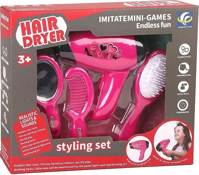 Suszarka na baterie z akcesoriami