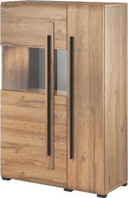 Helvetia Komoda - 90 x 39 x 136cm dąb naturalny