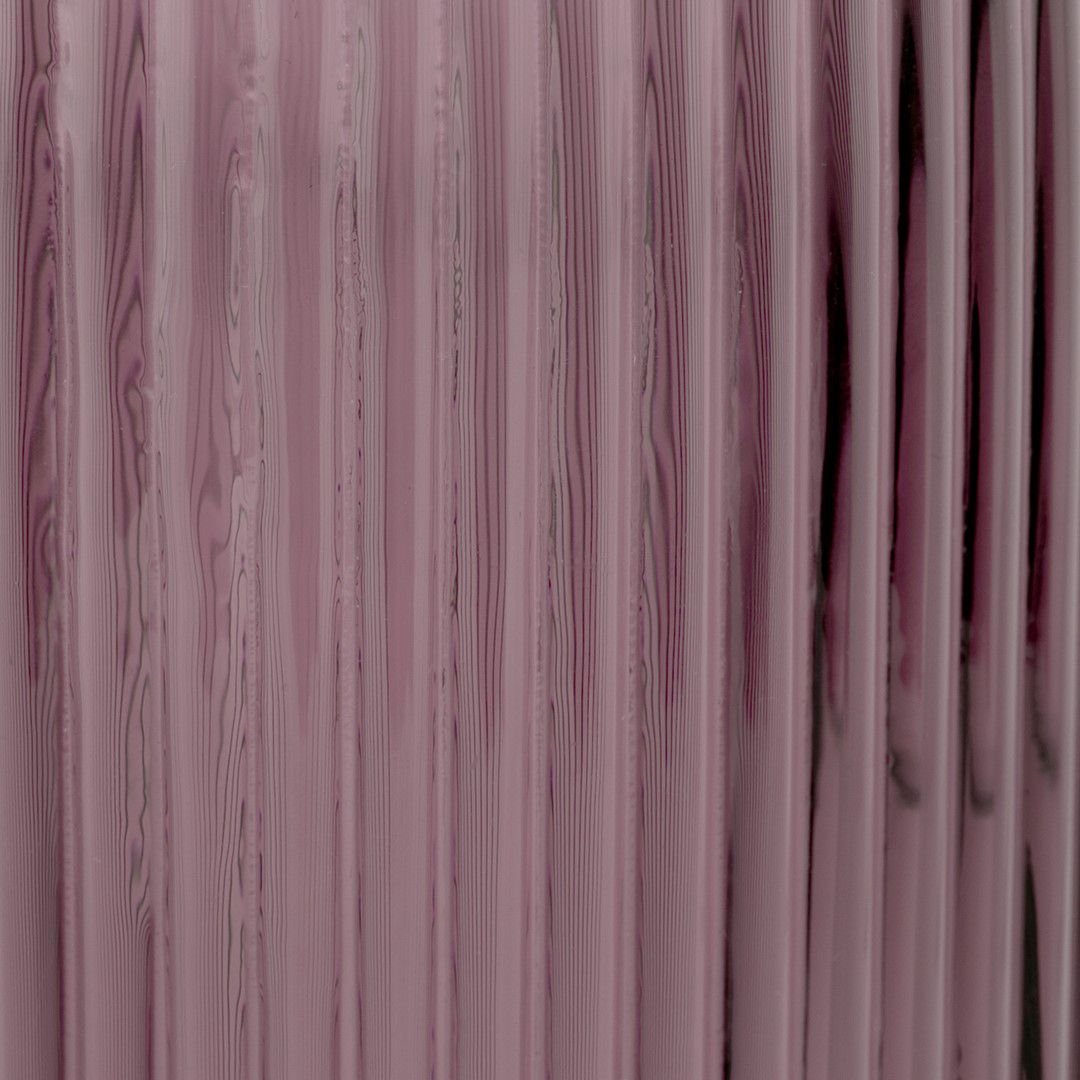 AmeliaHome AmeliaHome Świecznik dekoracyjny POMPEY 7x7x8 fiołkowy + złoty