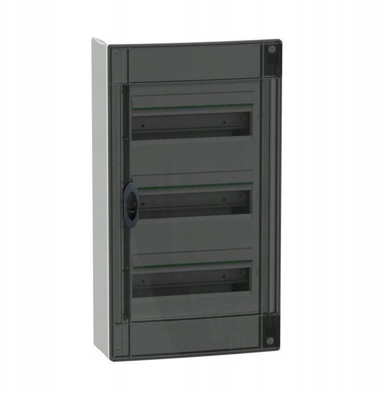 Rozdzielnica PrismaSeT XS 3x13 PSXS-3-13-NT-P natynkowa drzwi przezroczyste IP40 IK09 LVSXR313