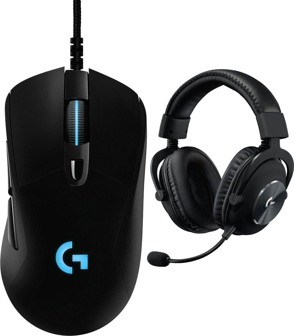 Mysz Logitech G403 Hero (910-005632) + G Pro X Czarne (981-000818)
