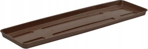 Galicja Podstawka pod doniczkę 60 cm prostokątna brązowa