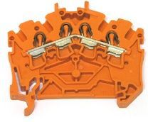 Wago Złączka 4-przewodowa 2,5mm2 pomarańczowa TOPJOBS (2002-6402)