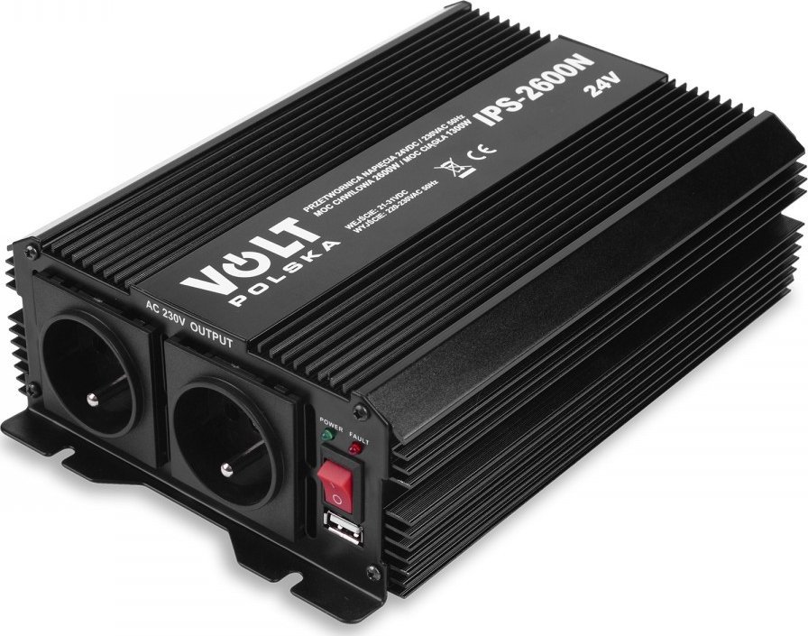 Przetwornica Volt IPS 2600 N 24/230V (1300/2600W) (3IPSN26024)