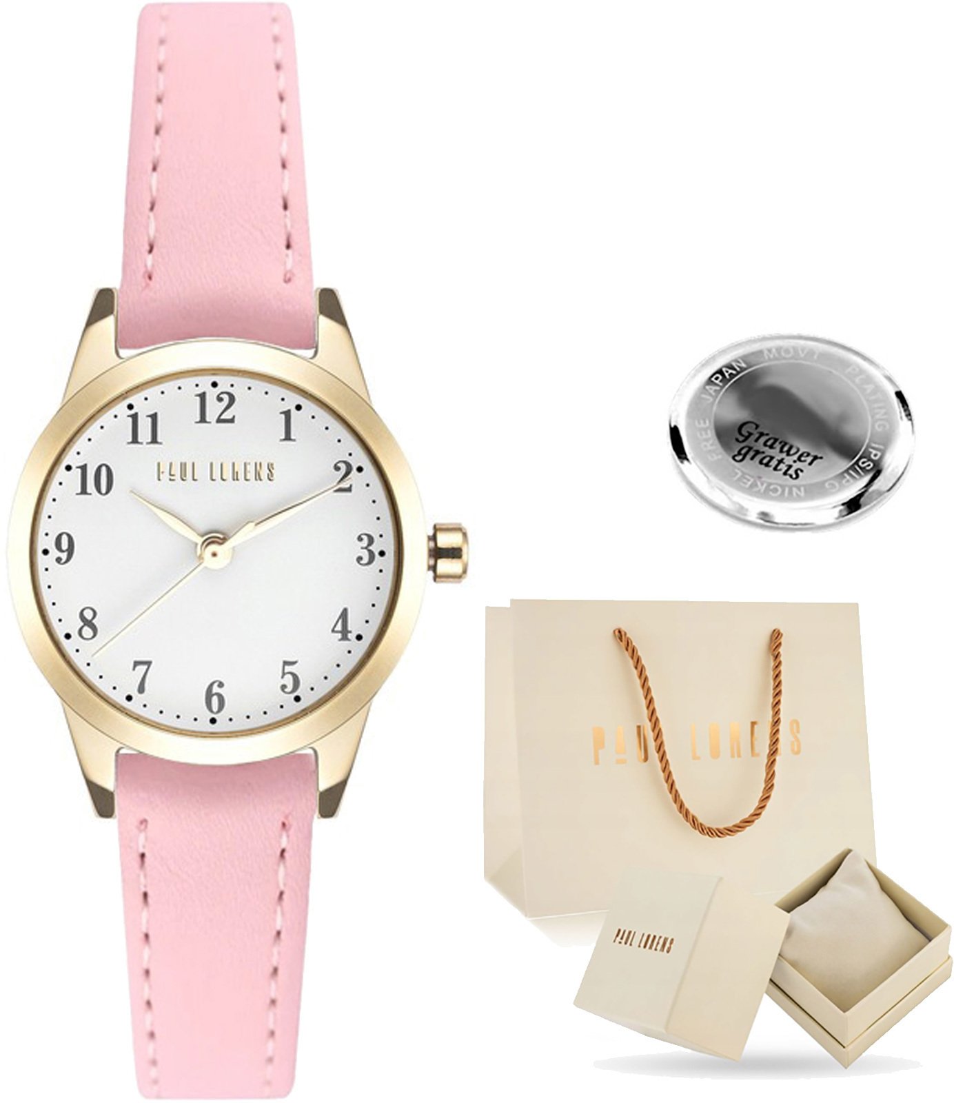 Zegarek damski Paul Lorens PL9803A-3E2 z GRAWEREM