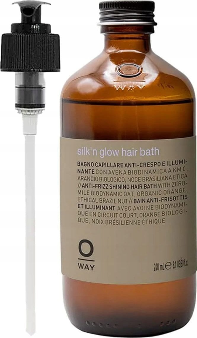 OWAY_Silk'N Glow Hair Bath aksamitna kąpiel do włosów 240ml
