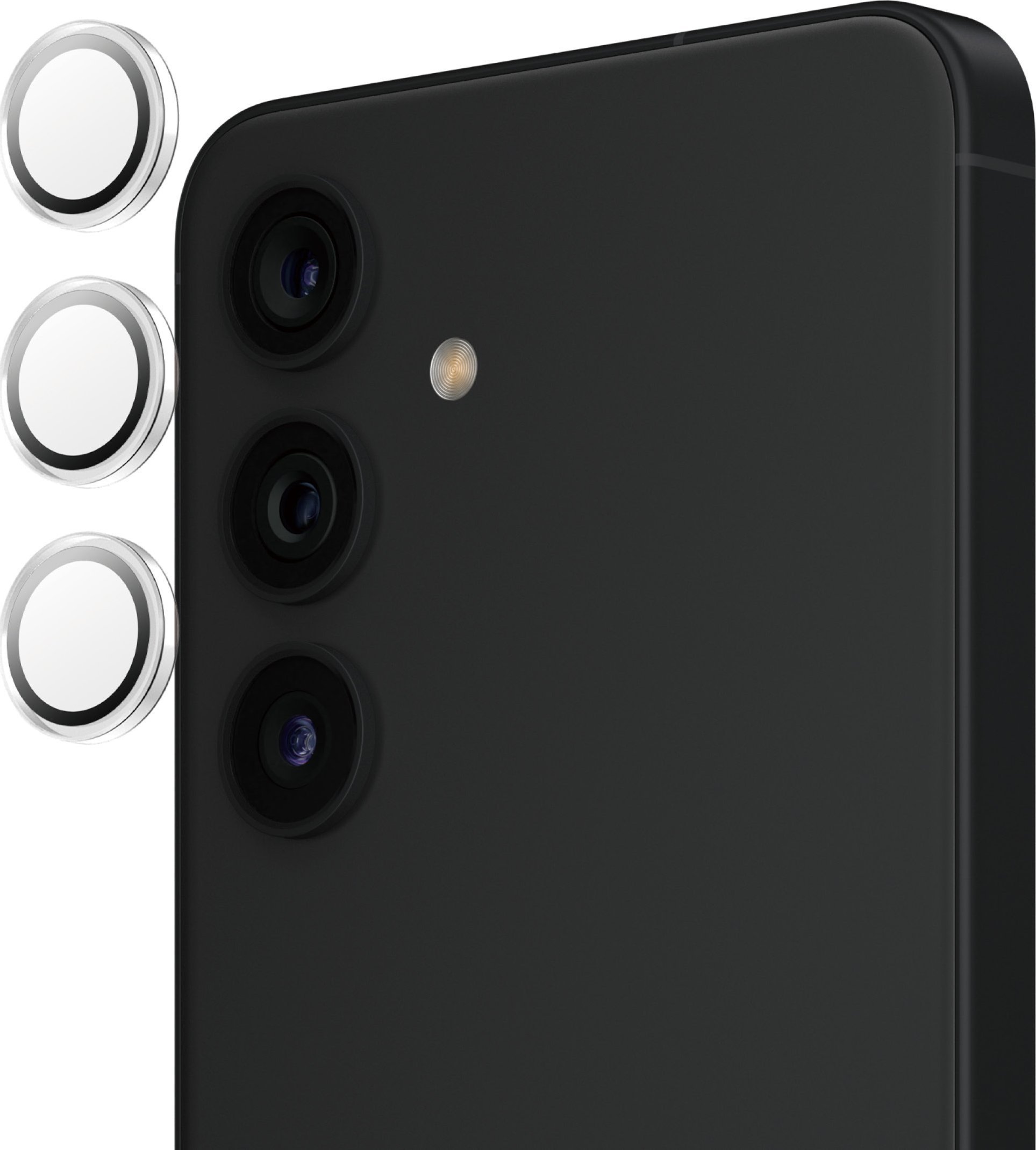 PanzerGlass Hoops Lens Protector Tempered Glass for Samsung Galaxy S25 Clear