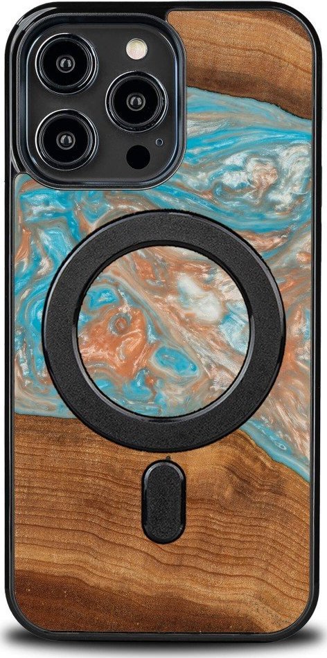 BeWood Etui Bewood Unique na iPhone 14 Pro Max - Planets - Saturn z MagSafe