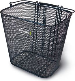 Basil Kosz na tylny bagażnik CARDIFF mocowanie na haki, stalowy czarny (BAS-11057)