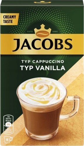 Jacobs Jacobs Cappuccino Vanilla Kawa rozpuszczalna 12gx8