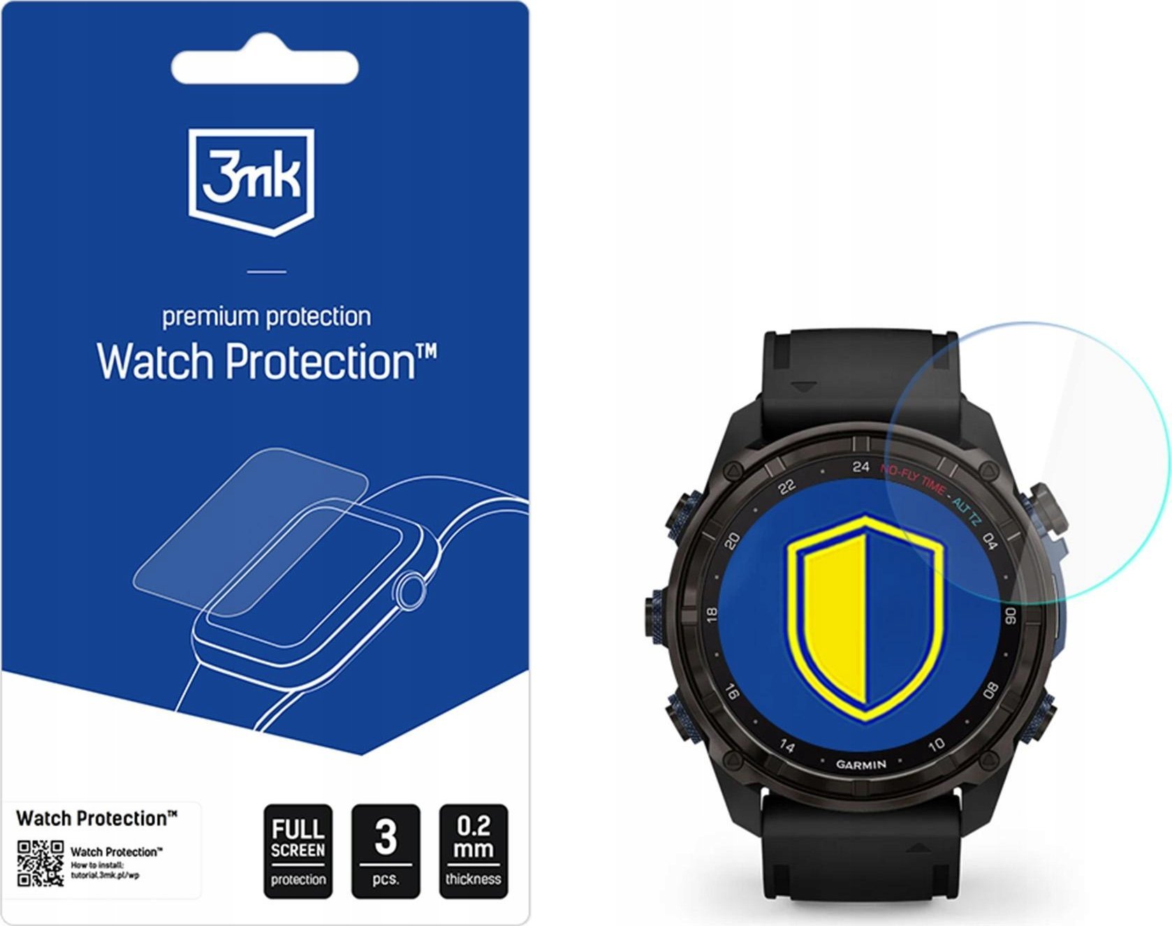 3mk Watch Protection FlexibleGlass pro Garmin Descent Mk3i (51mm)
