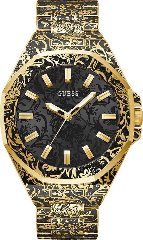 Zegarek Guess Zegarek męski Guess GW0700G1 czarny