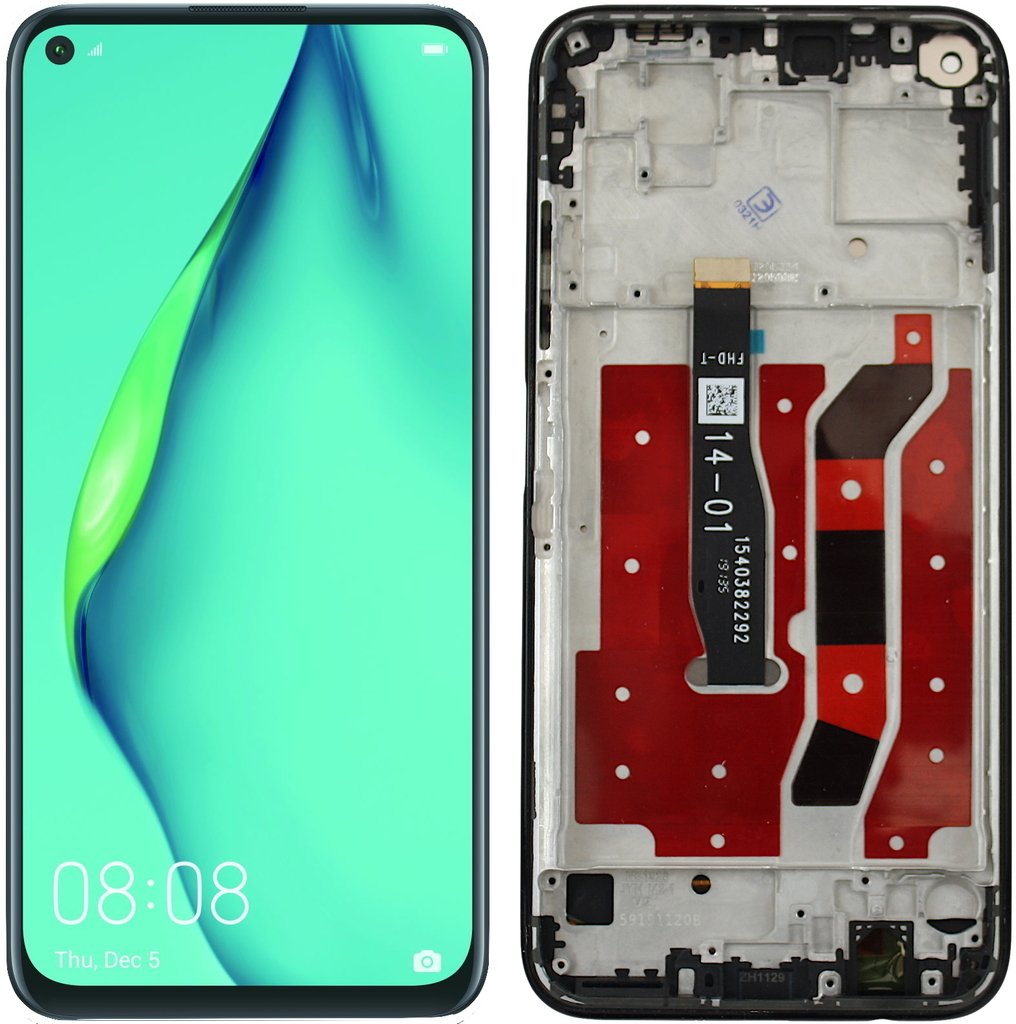 Wyświetlacz do Ekran Huawei P40 Lite LCD Ekran Ramka