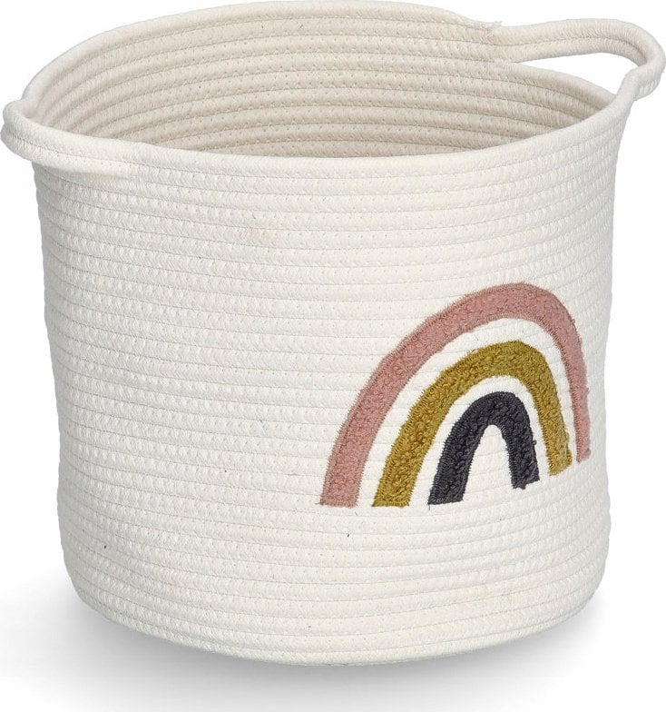 Zeller Kosz do przechowywania z plecionki RAINBOW, Ø 32 cm