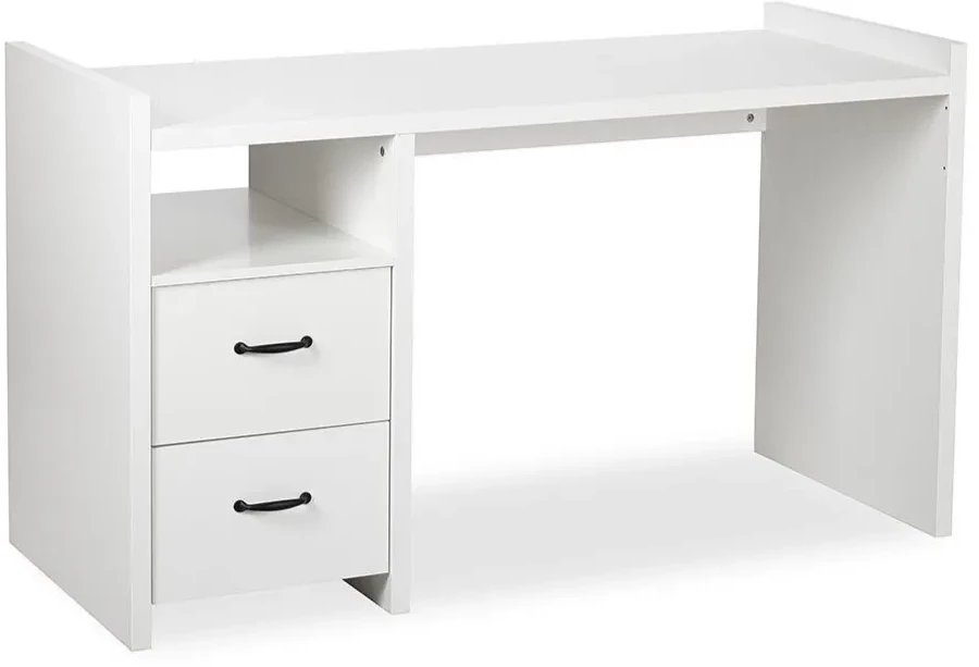 Biurko dziecięce AMELIA 145cm białe LITTLE SKY
