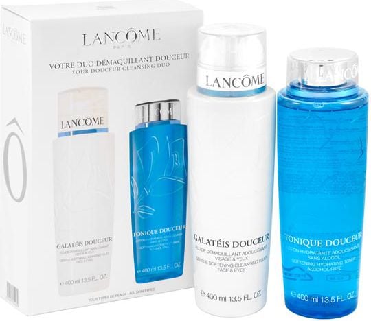 Lancome Duo Cleansing Oil Skin Zestaw kosmetyczny damski do pielęgnacji skóry suchej