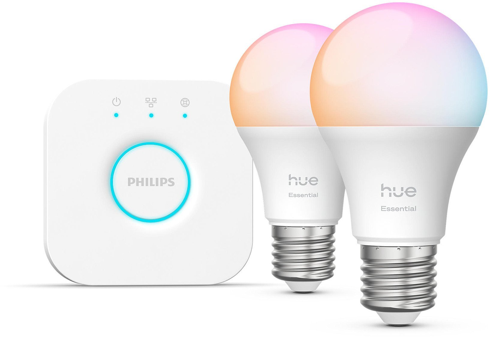 Philips Hue Starter Kit Essential E27 2P + V2 bridge