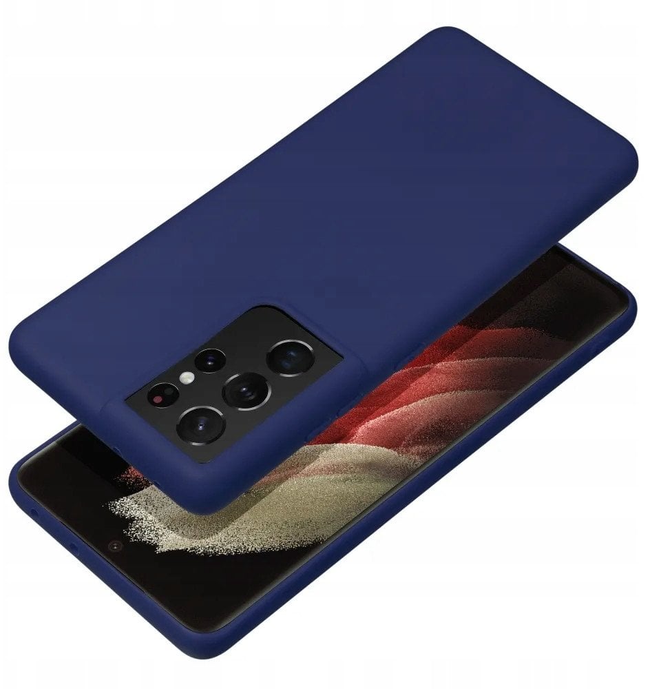 Futerał SOFT do SAMSUNG A06 4G ciemny niebieski