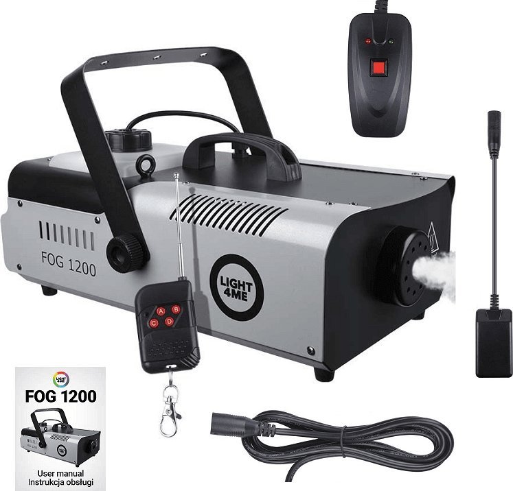 LIGHT4ME LIGHT4ME FOG 1200 wytwornica dymu mgły pilot