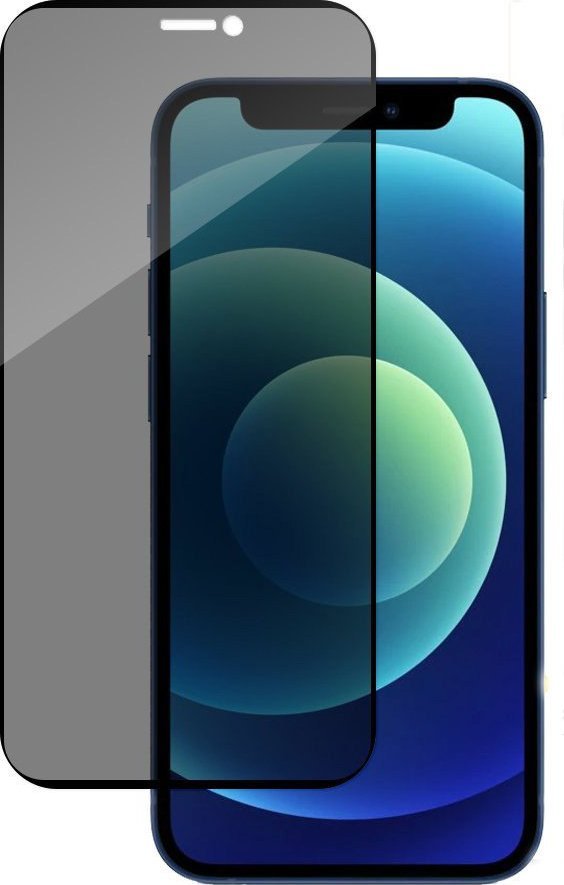 Braders Szkło hartowane prywatyzujące z filtrem Anti Spy do iPhone 12 / 12 Pro
