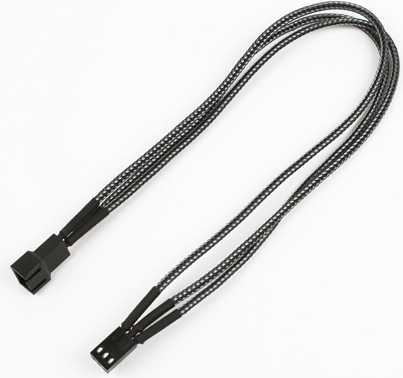 Nanoxia 3-pin - 3-pin, 0.3m, Szary (NX3PV3EC)