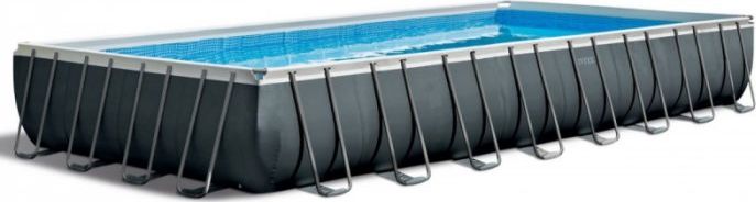 Bestway Basen Stelażowy Ultra XTR Frame 32Ft x 16Ft / 975x488x132 cm z Systemem Słonej Wody INTEX