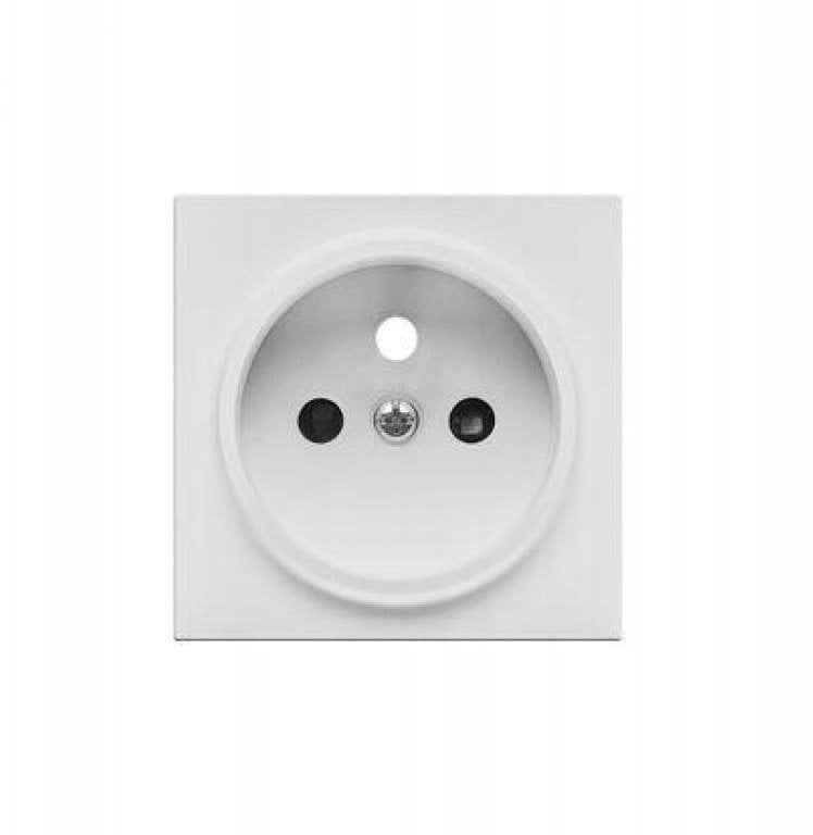 Kontakt-Simon Pokrywa gniazda wtyczkowego pojedynczego do: SGZ1CM, SGZ1M Jasnoszary matowy TGZ1ZP/114