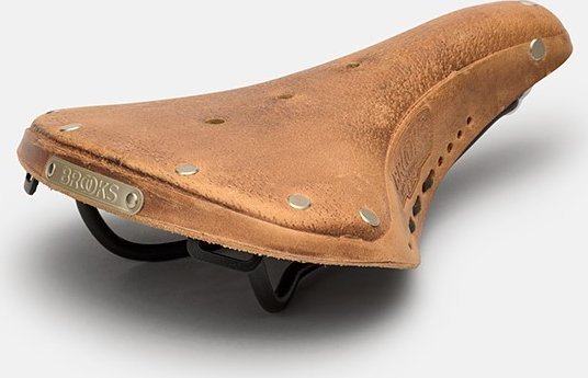 Brooks Siodełko BROOKS B17 SOFTENED SHORT, Dark Tan, Steel Rail, Waga 470g, Linia Leather (NEW)