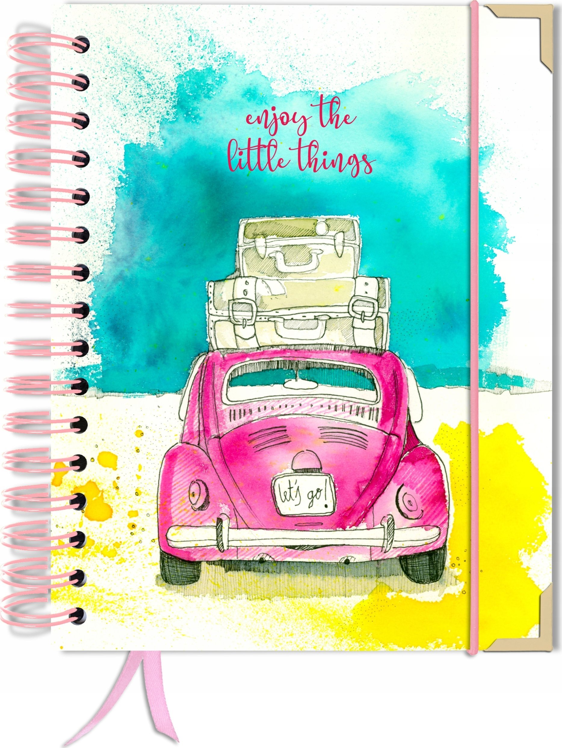 TadaPlanner Bullet journal 180 stron TaDa Planner notes zeszyt A5+ pamiętnik w kropki