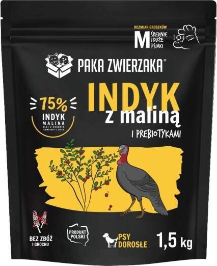 Paka Zwierzaka Paka Zwierzaka - Seventh heaven - Indyk z maliną (turkey & raspberry) 1,5kg