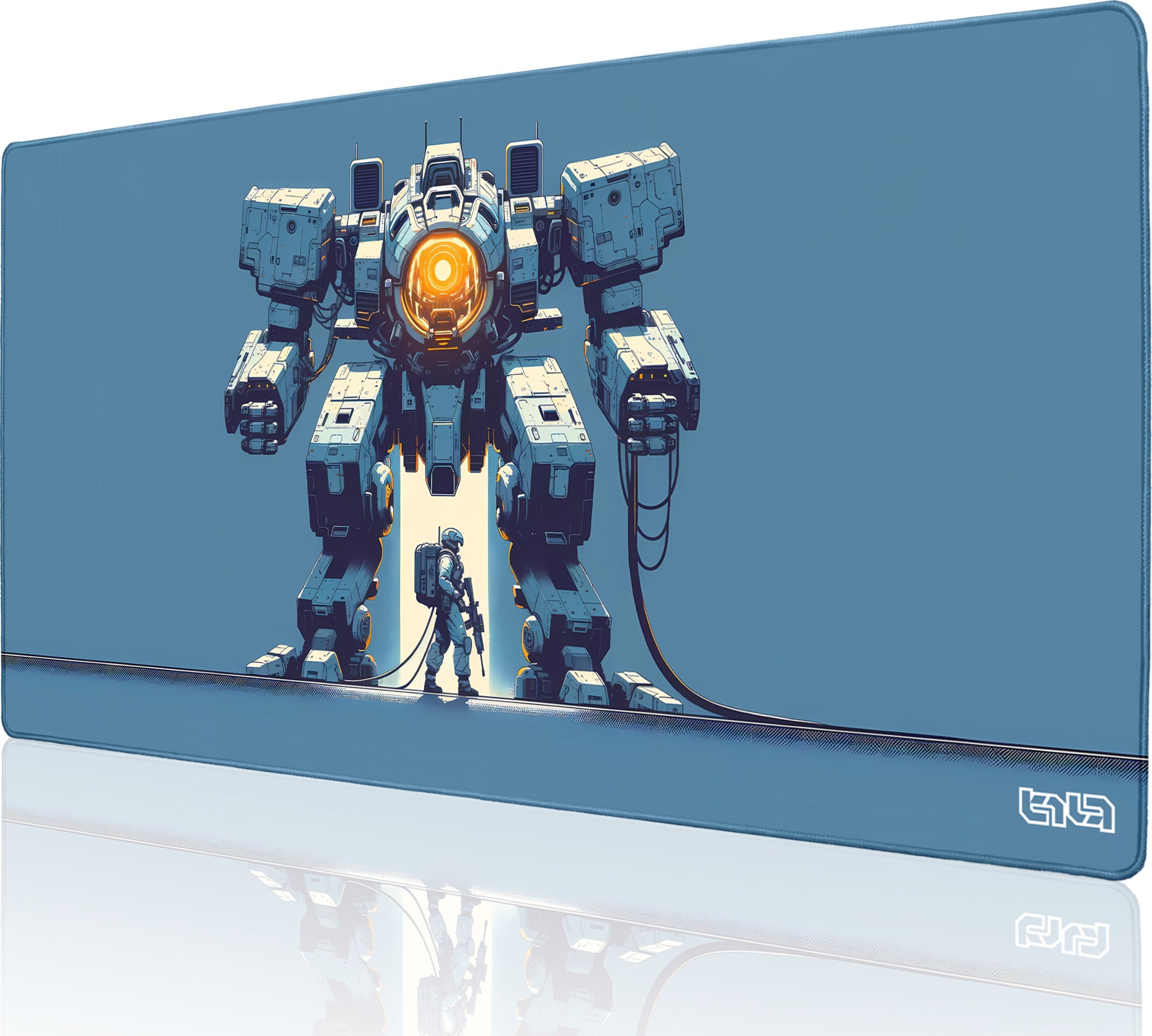 Podkładka Tilt DUŻA PODKŁADKA POD MYSZKĘ Era Mechów 100x50 TILT Gamingowa Na biurko