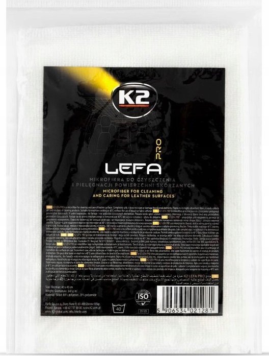 K2 K2 MIKROFIBRA DO SKÓR 40x40cm PRO LEFA