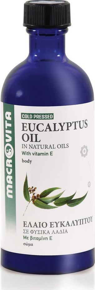 Macrovita MACROVITA OLEJ EUKALIPTUSOWY w naturalnych olejach tłoczony na zimno z witaminą E 100ml