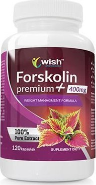 Wish Pharmaceutical WISH Pharmaceutical Forskolin Premium Plus 400mg - 120caps.