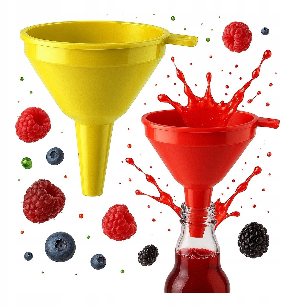 LEJEK Z SITKIEM FI 120 DO BUTELEK BALONÓW WINO SOK SYROP ALKOHOL NALEWKI